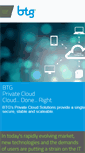 Mobile Screenshot of btgonecloud.com